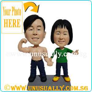 Custom 3D Cool Lovely Sweet Couple Figurines